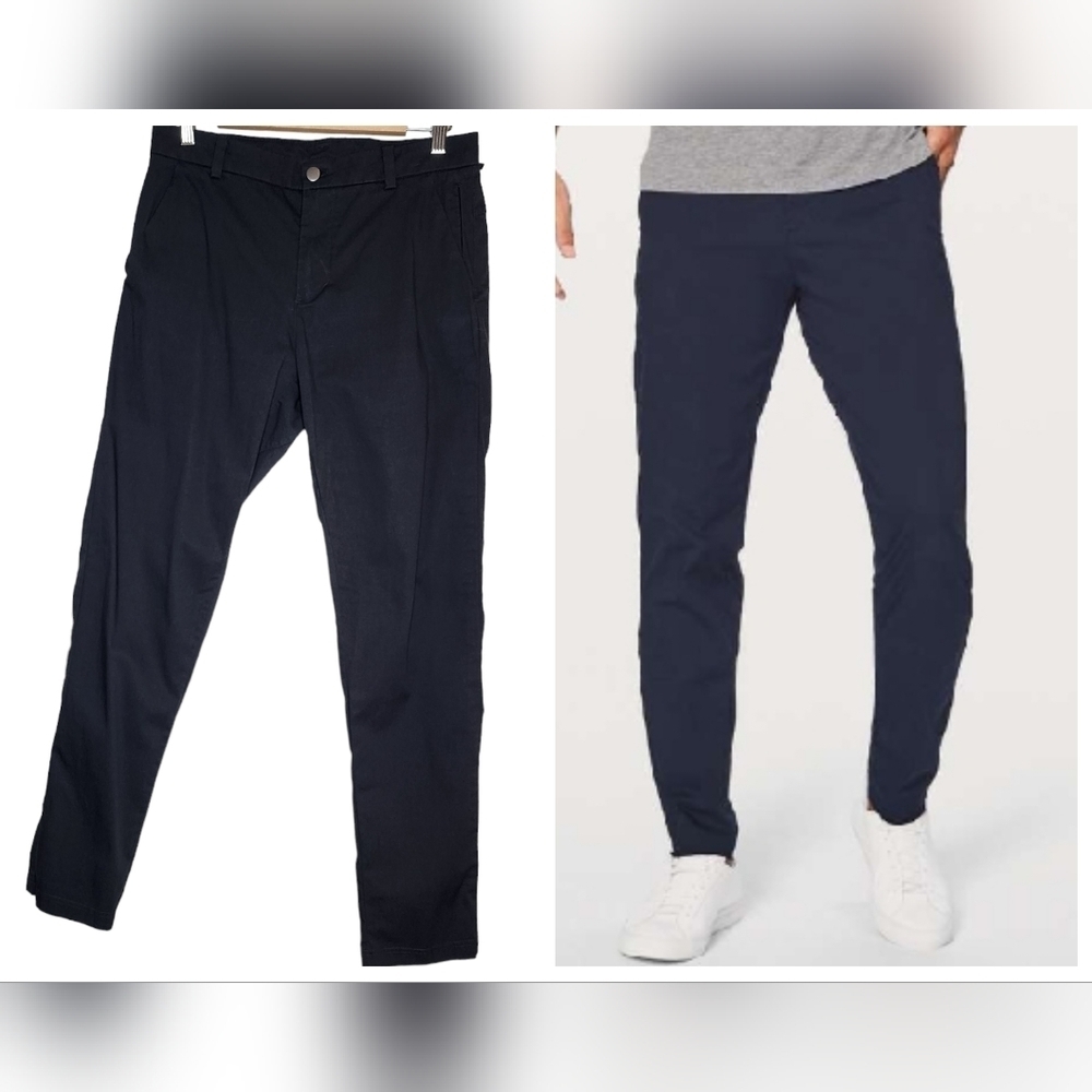 Lululemon Navy Commission Pant Classic *Swift Cotton 29". Men's size 30.